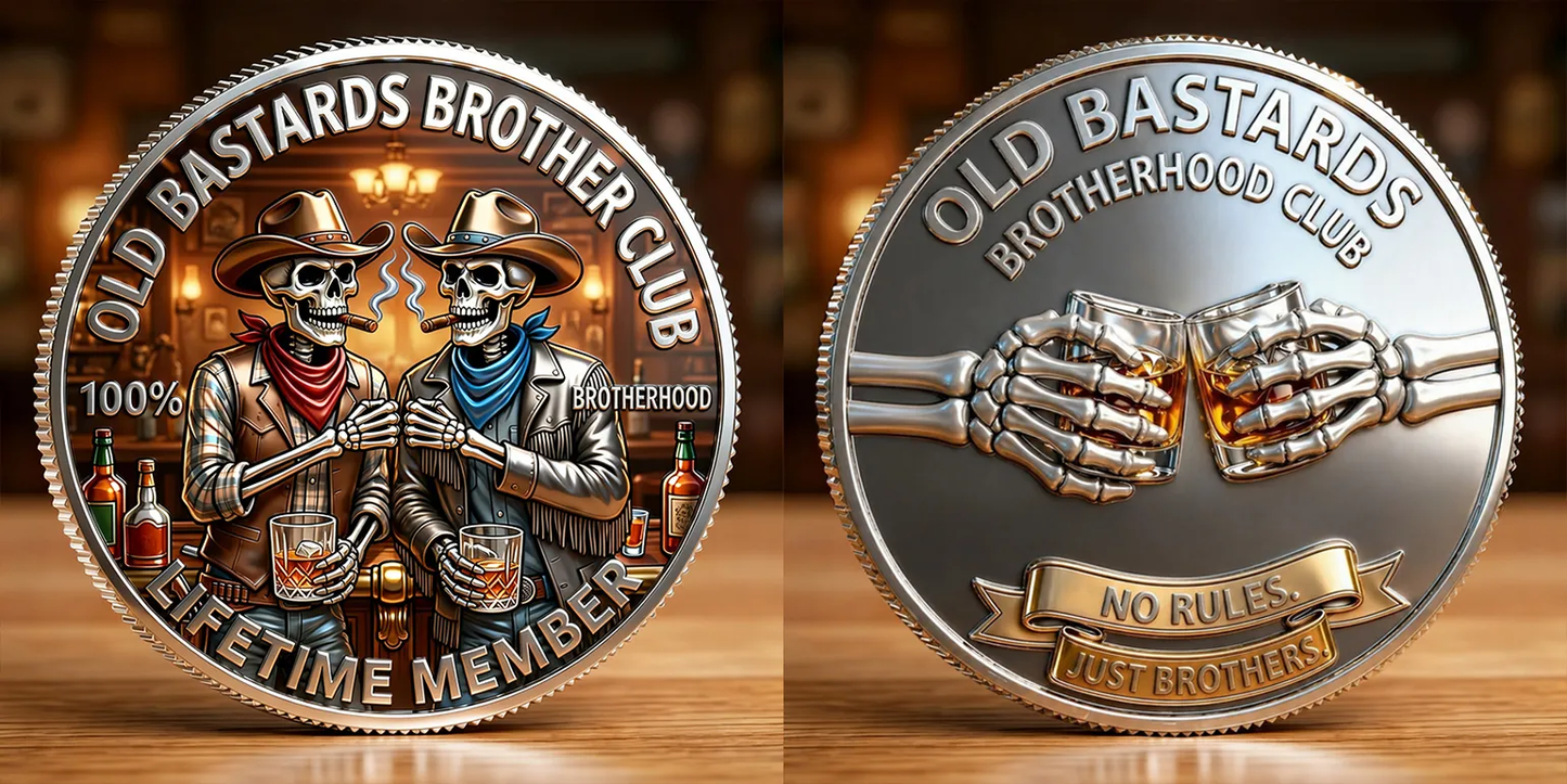 šLast Day 50% OFF - Brotherhood Lifetime Member Coin