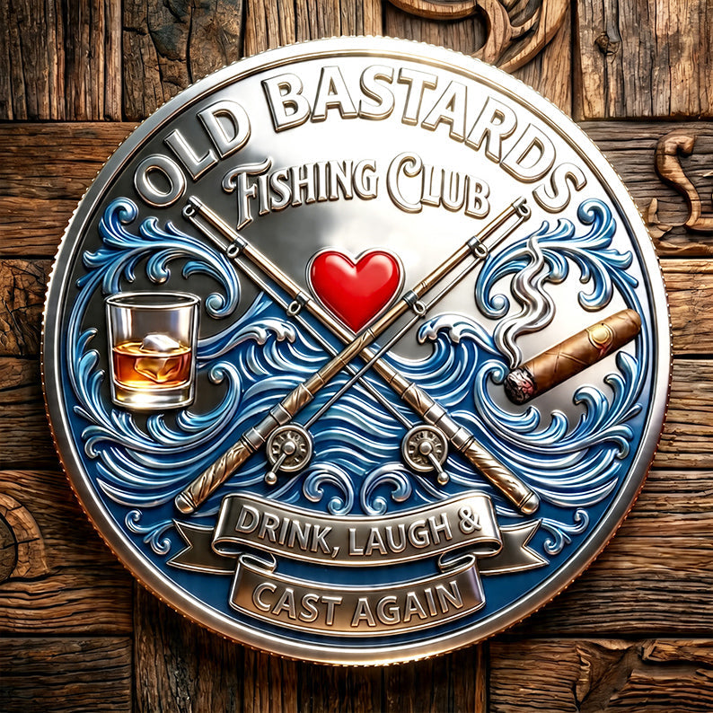 š£Last Day 50% OFF - The Eternal Fishermanās Challenge Coin