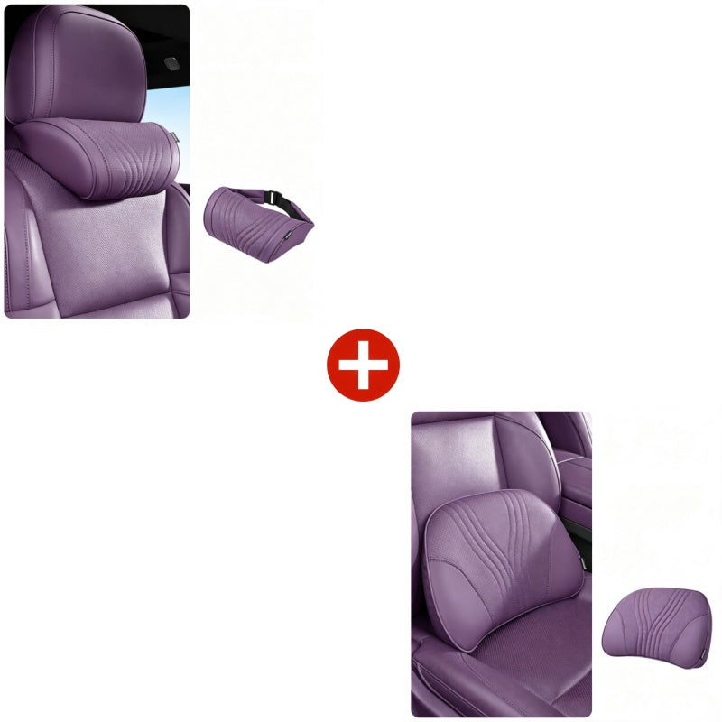 ๐๐ค Relieve Driving Fatigue! Universal Memory Foam Car Headrest Neck Pillow, Ergonomic Support Auto Neck Cushion for Long Road Trips