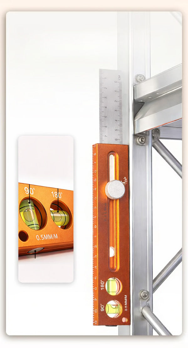 Multifunctional Marking Level Ruler