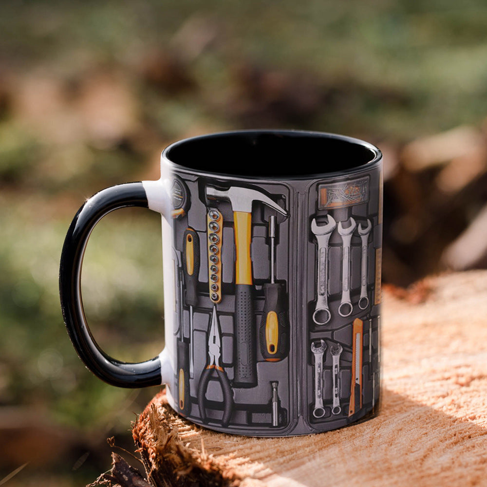 🔧 Mechanic Toolbox Mug – Craftsman-Style Tool Kit Coffee Cup ☕