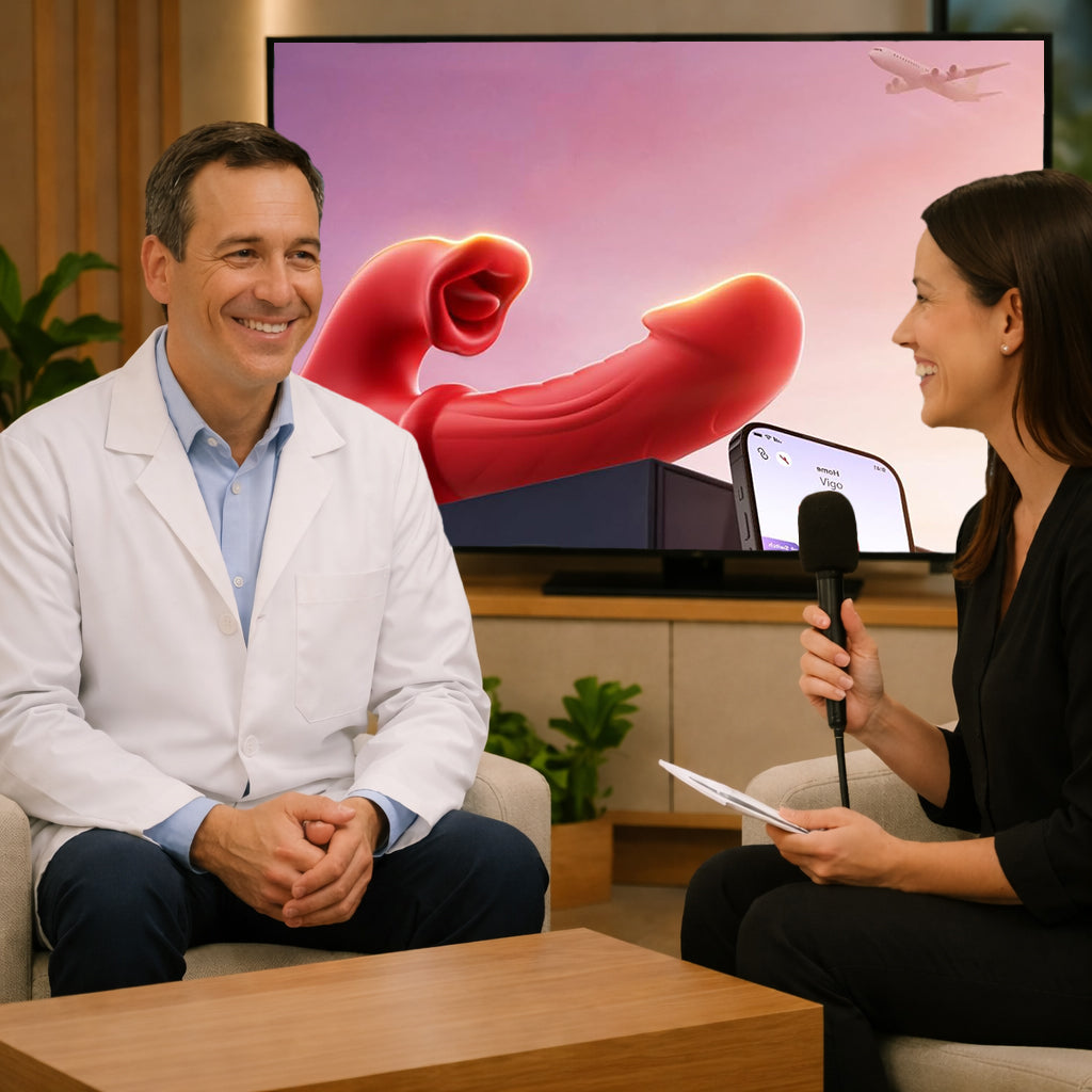 Thrusting Vibrator Sex Toys, Dildos Adult Toys G Spot Vibrator with Sliding Ring 7 Thrust Dildo 10 Tongue Licking Vibrating Sex Toy for Women