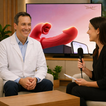 Thrusting Vibrator Sex Toys, Dildos Adult Toys G Spot Vibrator with Sliding Ring 7 Thrust Dildo 10 Tongue Licking Vibrating Sex Toy for Women