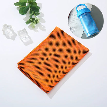 🎁Hot Sale Buy 1 Get 1 Free (Each only ＄9.99)🔥Cold Sweat Towel You Can Use Anywhere, Anytime! Reusable Soft Absorbent Cooling Portable