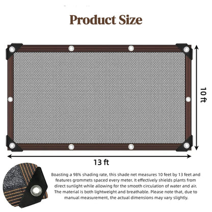 ☀️ 98% UV-Blocking Sunshade Net – Ultimate Outdoor Protection-3