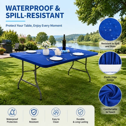 🛋️ Waterproof Stretchy Table Cover