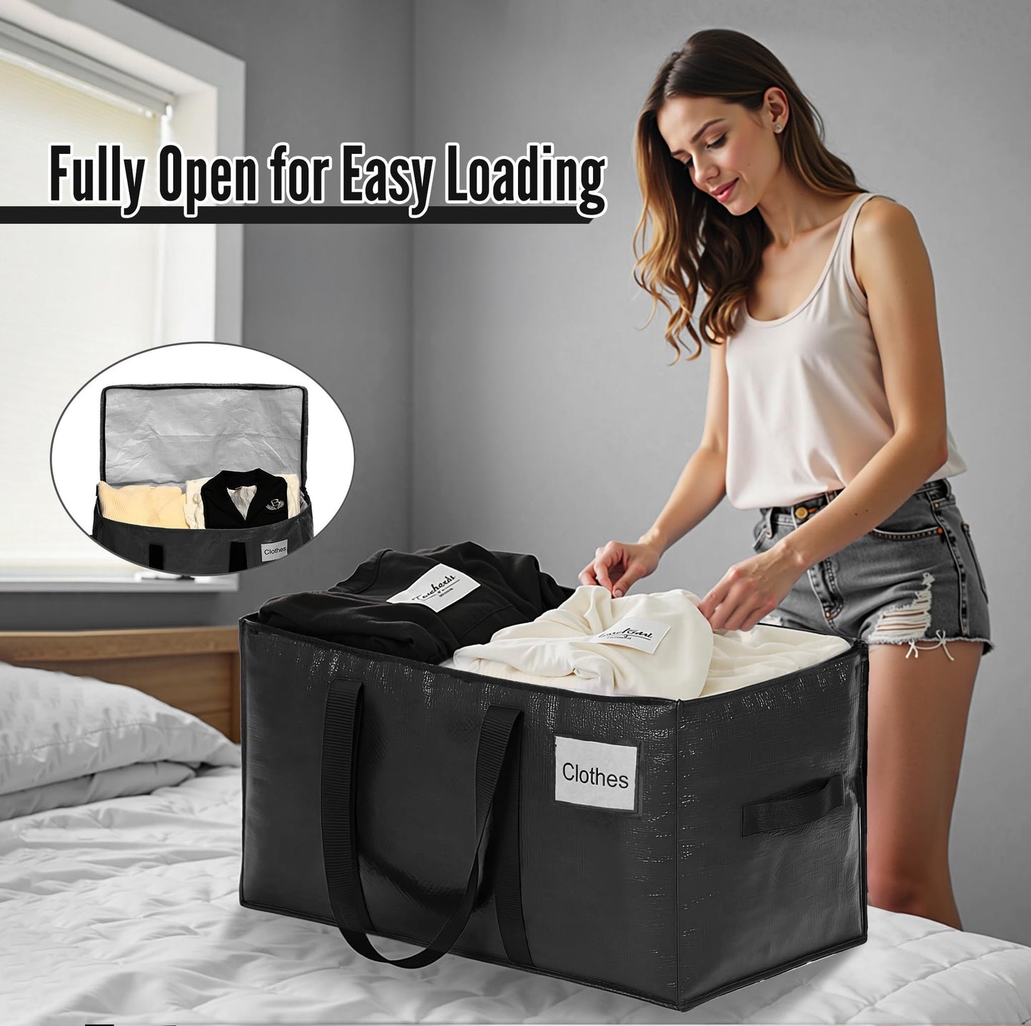 No More Broken Boxes – Extra Heavy-Duty Moving Bags That Hold Up to 60 lbs📦