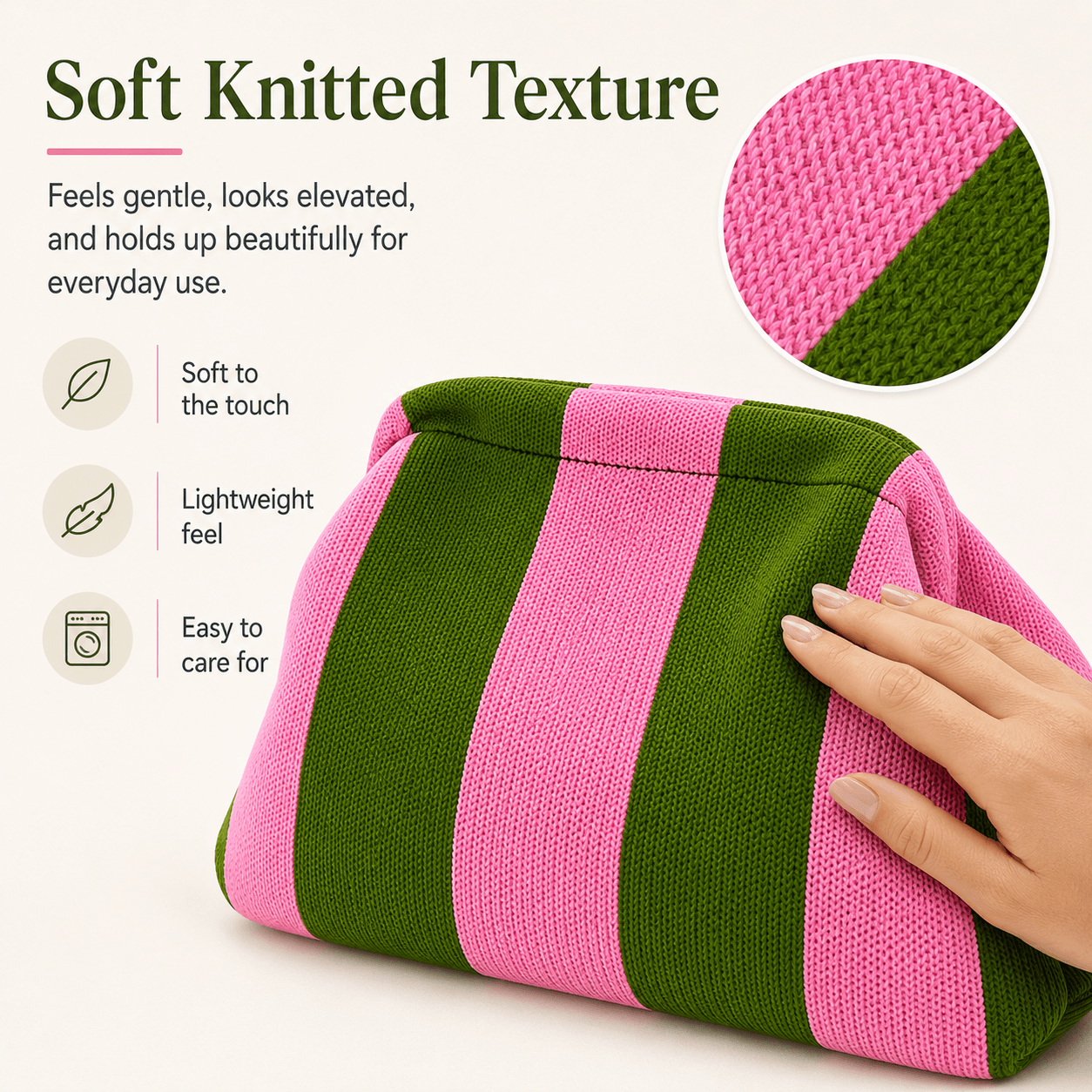 💖 Hot Sale 49%OFF💼Lightweight Woven Fashion Handbag