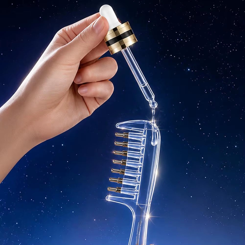 💧Scalp Oil Applicator Comb – Apply Serum Without Messy Hands