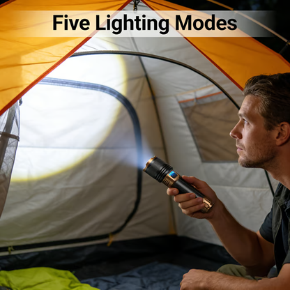 🔦 Rechargeable Outdoor Long-Range Ultra-Bright Laser Flashlight- Free Shipping