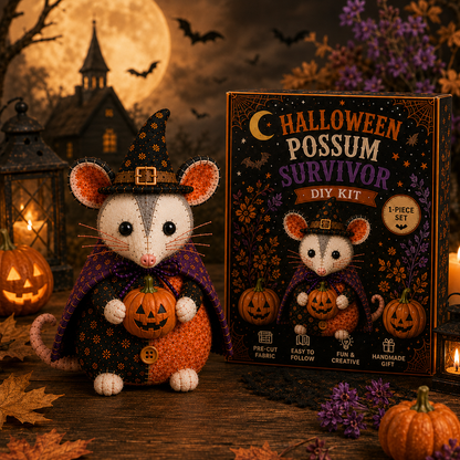 🎃🦡 Halloween Possum Survivor DIY Kit
