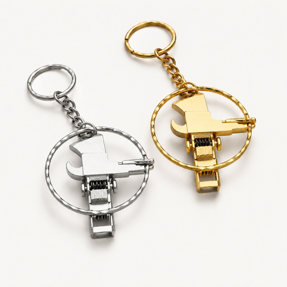🔑MINI Bear Trap Keychain - That Works Fun Trick Mouse Trap
