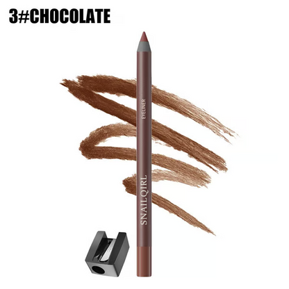 🔥🔥Hot Sale 49% OFF🔥24HR Waterproof Eyeliner Pencil with Built-in Sharpener, Smudge-Proof Long-Lasting Vegan Eye Makeup, Soft Tip Liner for Daily & Party Looks✏️