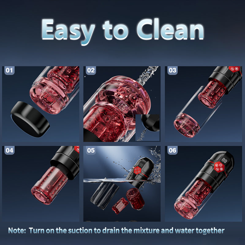 Automatic Male Masturbator with Thrusting & Vacuum Pump – 12 Modes Smart Sex Toy