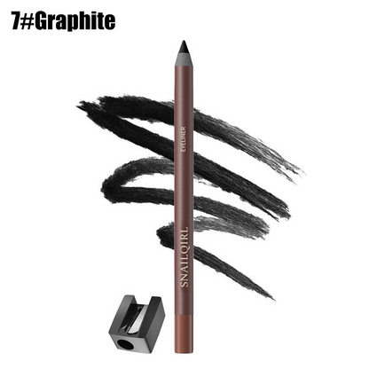 🔥🔥Hot Sale 49% OFF🔥24HR Waterproof Eyeliner Pencil with Built-in Sharpener, Smudge-Proof Long-Lasting Vegan Eye Makeup, Soft Tip Liner for Daily & Party Looks✏️