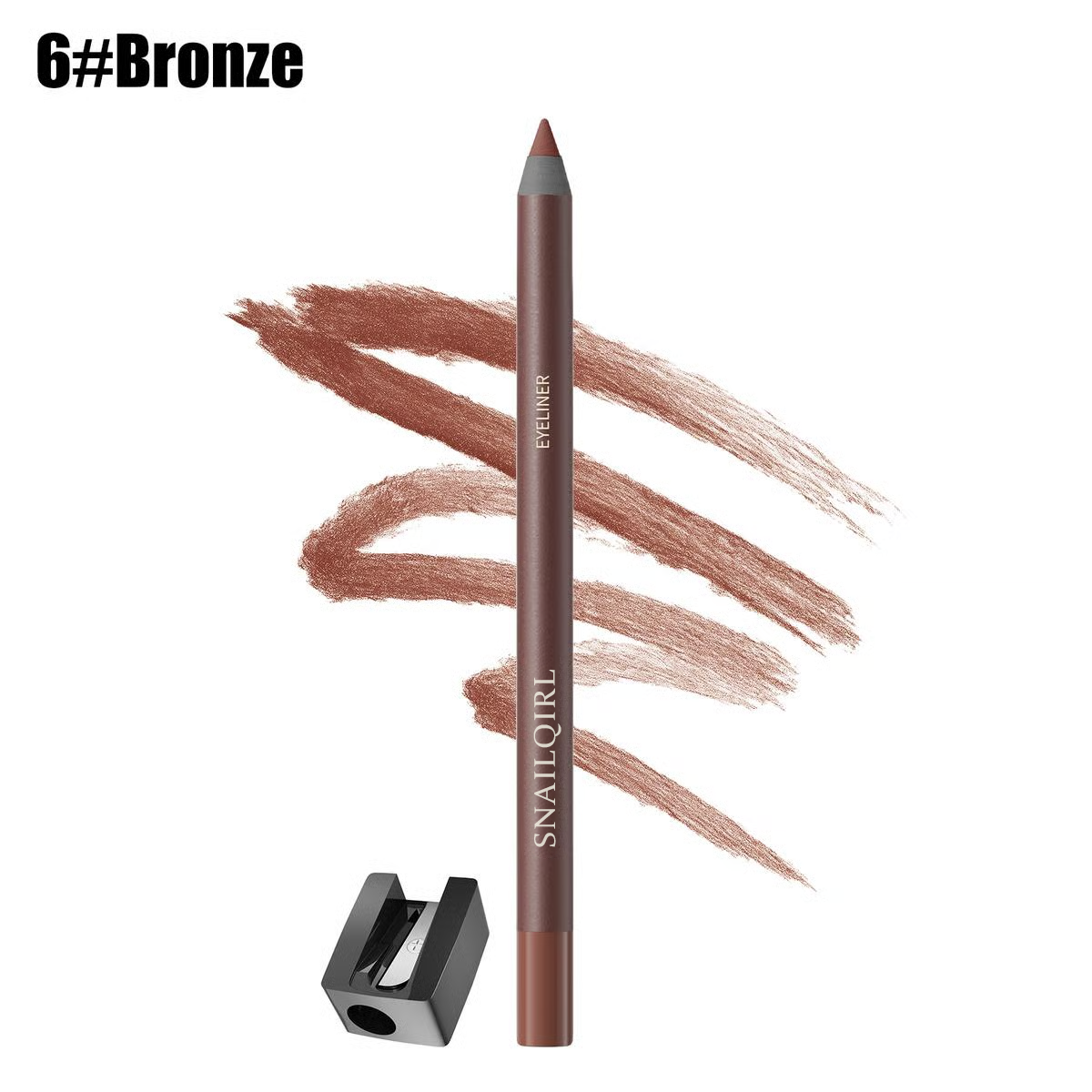 🔥🔥Hot Sale 49% OFF🔥24HR Waterproof Eyeliner Pencil with Built-in Sharpener, Smudge-Proof Long-Lasting Vegan Eye Makeup, Soft Tip Liner for Daily & Party Looks✏️