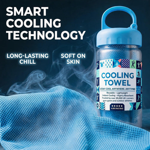 🎁Hot Sale Buy 1 Get 1 Free (Each only ＄9.99)🔥Cold Sweat Towel You Can Use Anywhere, Anytime! Reusable Soft Absorbent Cooling Portable
