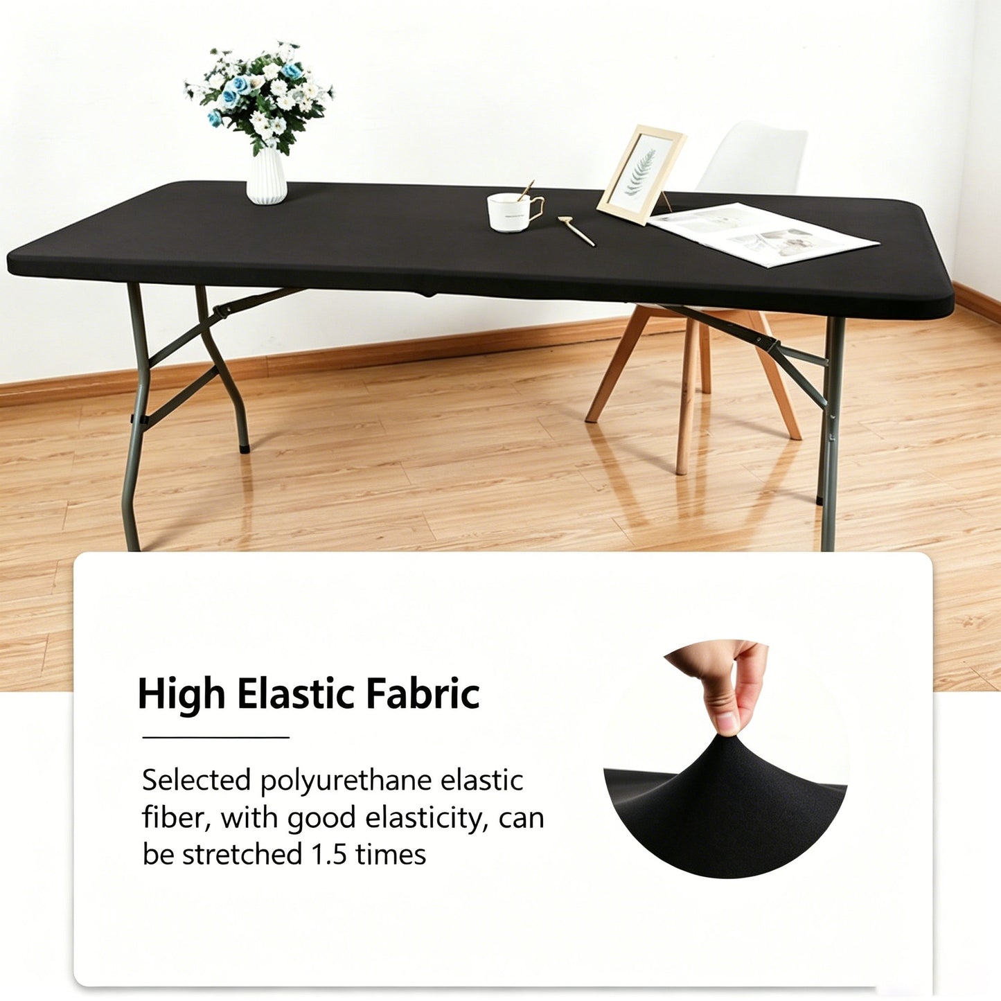 🛋️ Waterproof Stretchy Table Cover