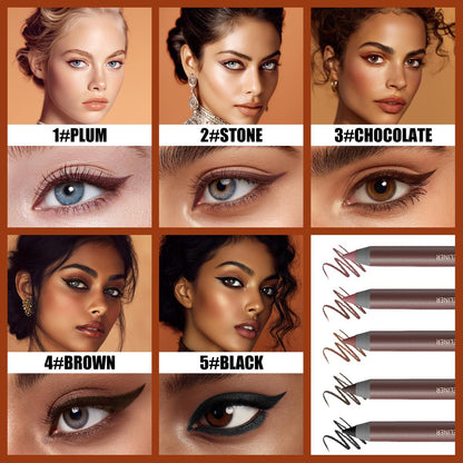 🔥🔥Hot Sale 49% OFF🔥24HR Waterproof Eyeliner Pencil with Built-in Sharpener, Smudge-Proof Long-Lasting Vegan Eye Makeup, Soft Tip Liner for Daily & Party Looks✏️