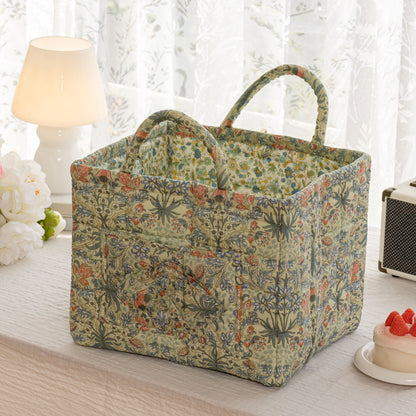 BUY 2 FREE SHIPPING🚗🧺Car storage basket with handle - foldable washable storage basket and multi-purpose fabric box