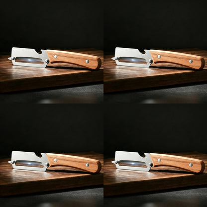 🔪 All-in-One Stainless Steel Peeler 🔥 Razor-Sharp Blade with Bottle Opener 🍎 50K+ SOLD! 🏆