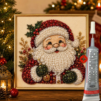 🧘Relaxing & Beginner-Friendly - 🎨💎DIY Christmas Pearl Diamond Painting Art Kit
