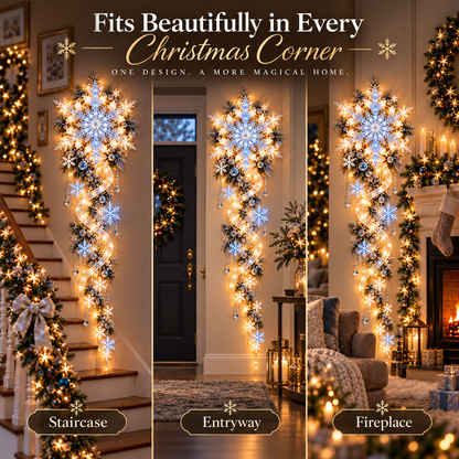 🔥Last Day 49% OFF🔥❄️ Giant Snowflake Blizzard Gofair™- Let the Snowstorm Glow Indoors