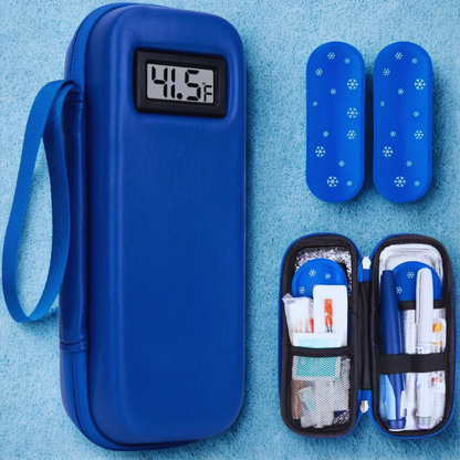 Insulin Cooler Travel Case with Temperature Display