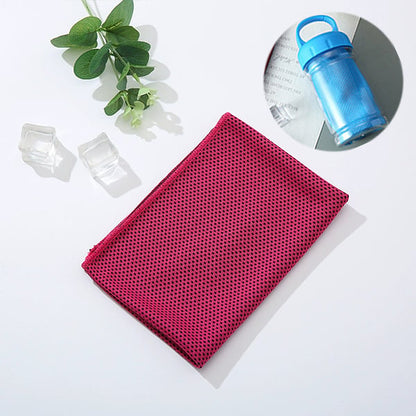 🎁Hot Sale Buy 1 Get 1 Free (Each only ＄9.99)🔥Cold Sweat Towel You Can Use Anywhere, Anytime! Reusable Soft Absorbent Cooling Portable