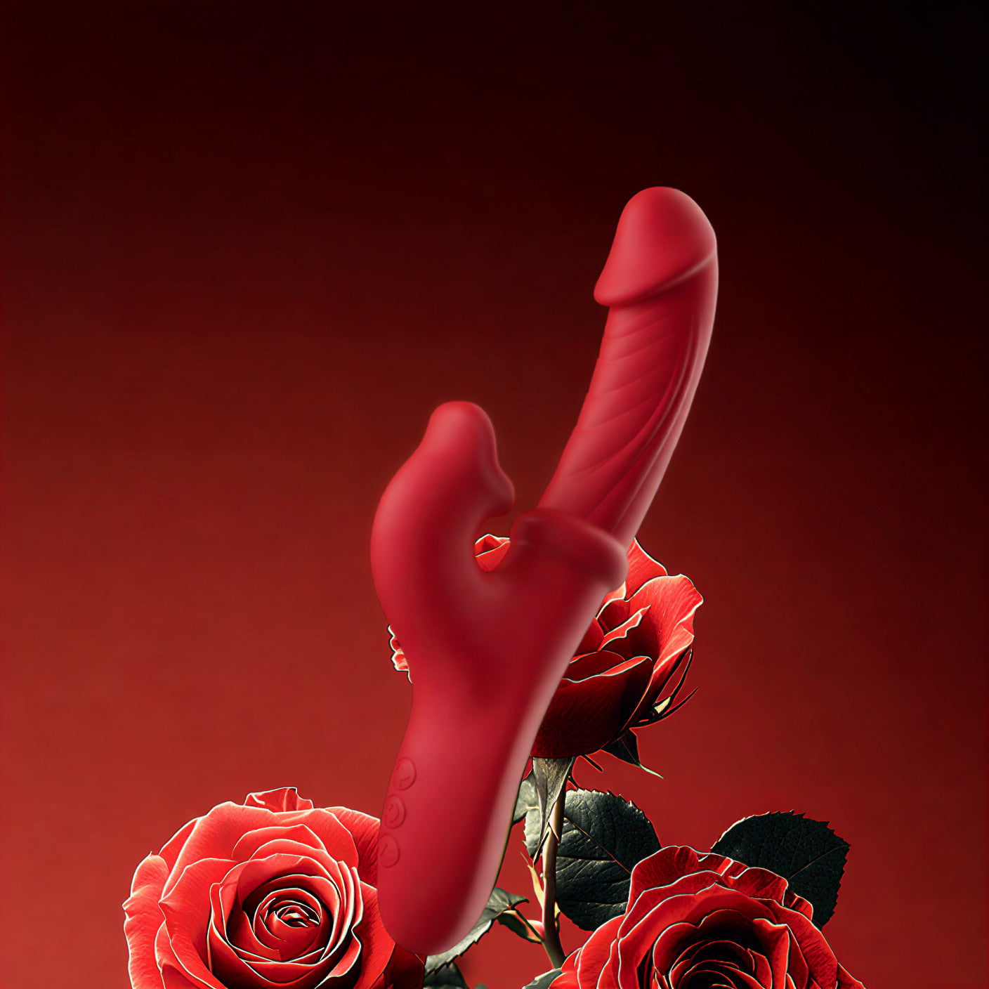 Thrusting Vibrator Sex Toys, Dildos Adult Toys G Spot Vibrator with Sliding Ring 7 Thrust Dildo 10 Tongue Licking Vibrating Sex Toy for Women