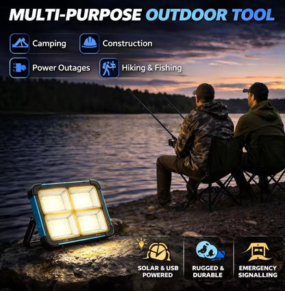 Versatile LED Solar Work Light