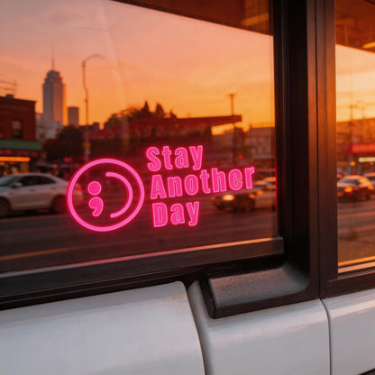 🔥LAST DAY 49% OFF - 🎗️Share Pack❤️ SAD Mental Health Awareness Car Decal(5pcs)