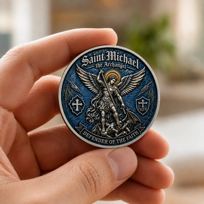 ST. MICHAEL — CARRY A REMINDER OF PROTECTION, COURAGE & FAITH