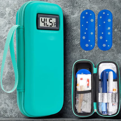 Insulin Cooler Travel Case with Temperature Display