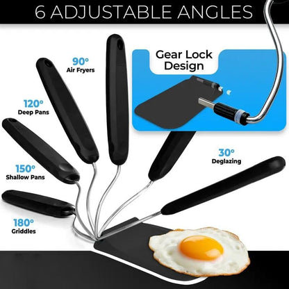 🔥Adjustable Angle PPSU Spatula -A must have kitchen gadget!🍳