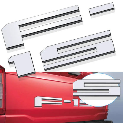 Ford F-150 3D Tailgate Letter Stickers – Stylish Pickup Truck Decals