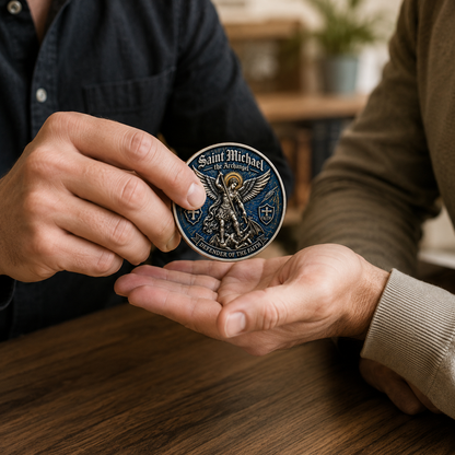 ST. MICHAEL — CARRY A REMINDER OF PROTECTION, COURAGE & FAITH
