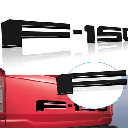 Ford F-150 3D Tailgate Letter Stickers – Stylish Pickup Truck Decals