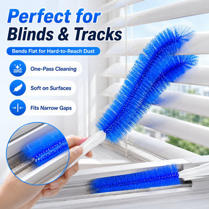 ✨Bendable Microfiber Head,Reusable Dust Remover✨