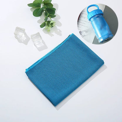 🎁Hot Sale Buy 1 Get 1 Free (Each only ＄9.99)🔥Cold Sweat Towel You Can Use Anywhere, Anytime! Reusable Soft Absorbent Cooling Portable