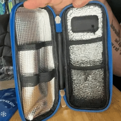 Insulin Cooler Travel Case with Temperature Display