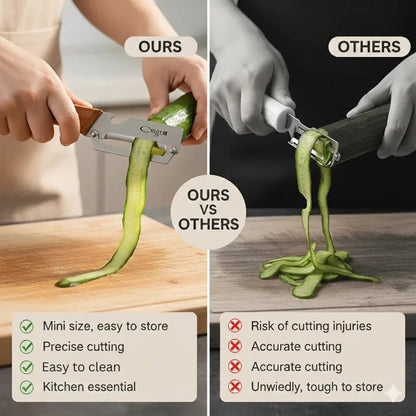 🔪 All-in-One Stainless Steel Peeler 🔥 Razor-Sharp Blade with Bottle Opener 🍎 50K+ SOLD! 🏆