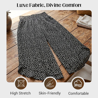 🌓Last Day 49% OFF👖Women’s Flowy High Waist Wide-Leg Pants – Slimming, Comfy & Chic🌺