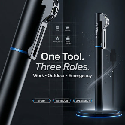 💡 Qu|qLite LiteStick – Ultimate Hands-Free Wearable Safety Light