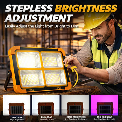 Versatile LED Solar Work Light