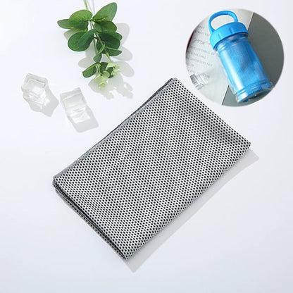 🎁Hot Sale Buy 1 Get 1 Free (Each only ＄9.99)🔥Cold Sweat Towel You Can Use Anywhere, Anytime! Reusable Soft Absorbent Cooling Portable