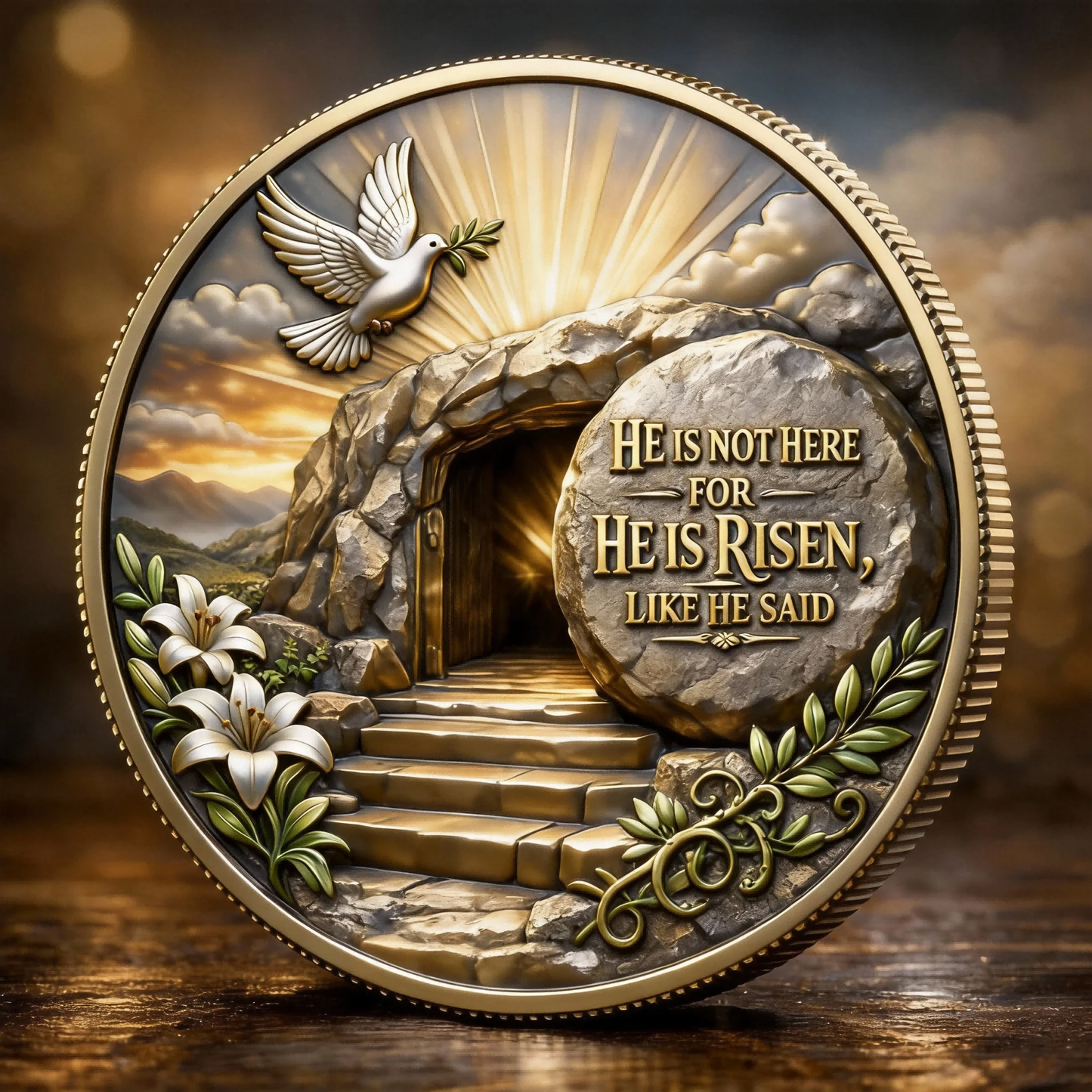 🏆LAST DAY 70% OFF - 🙏🏻“No Greater Love” Resurrection Commemorative Coin（🎁A gift that can be kept for a long time）