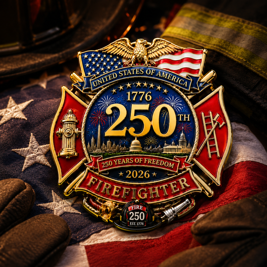 🔥2026 Hot Sale - 250th Anniversary Firefighter Badge