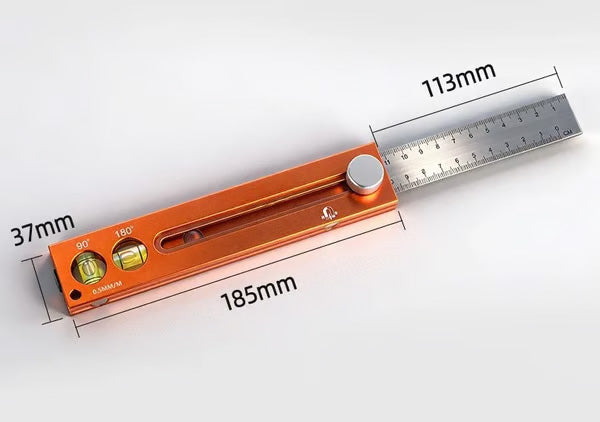 Multifunctional Marking Level Ruler