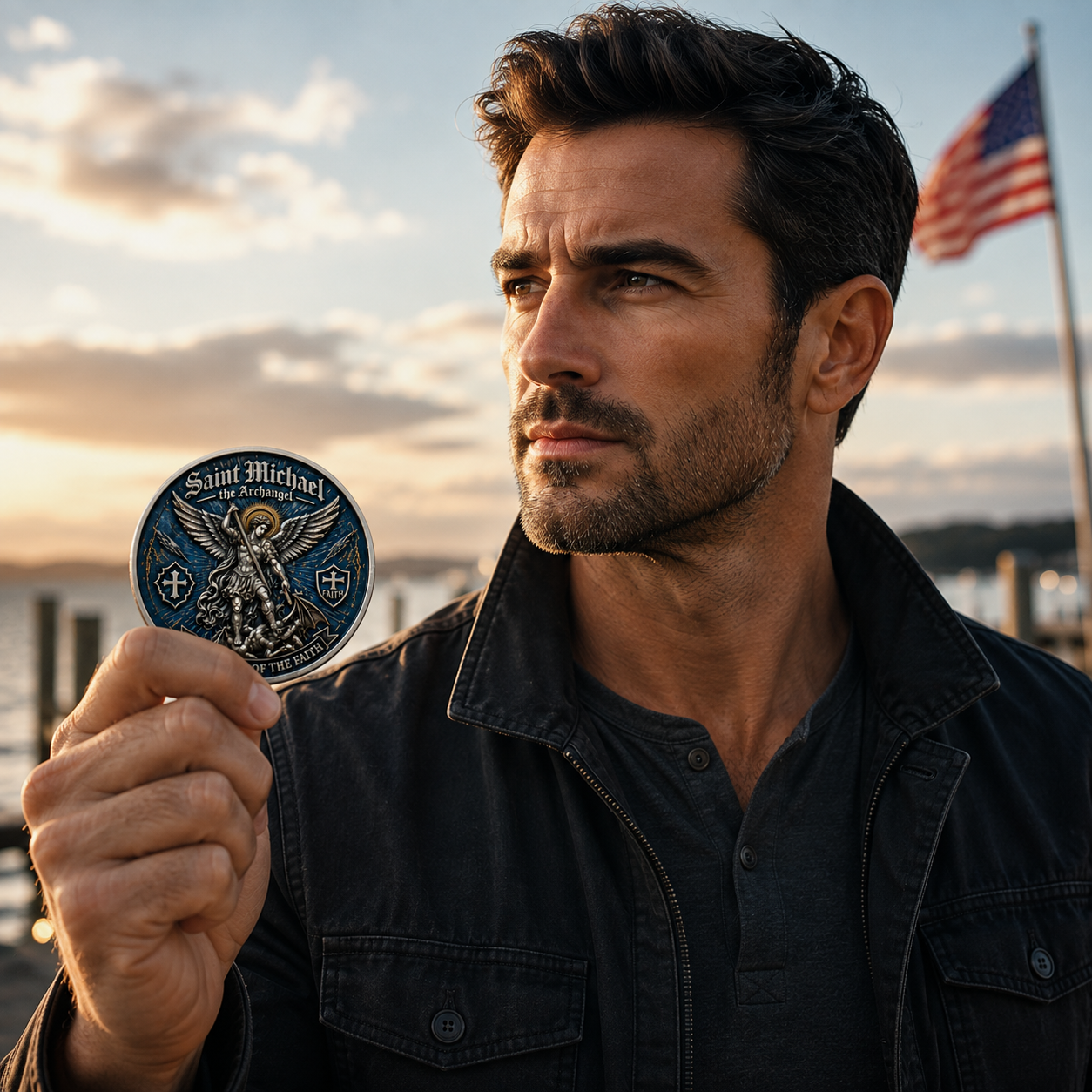 ST. MICHAEL — CARRY A REMINDER OF PROTECTION, COURAGE & FAITH